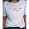 Remera Make your own Magic white