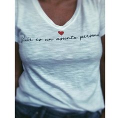 Remera vivir es un asunto personal