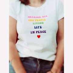 Remera Imagine all the people