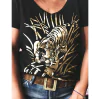 Remera Wild and free black