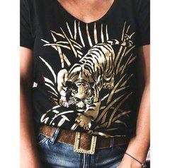 Remera Wild and free black