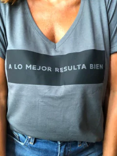 Remera A LO MEJOR RESULTA BIEN - comprar online