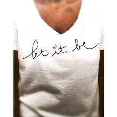 Remera Let it be
