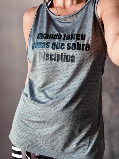 Línea Love your body SUDADERA Cuando falten ganas que sobre disciplina en internet