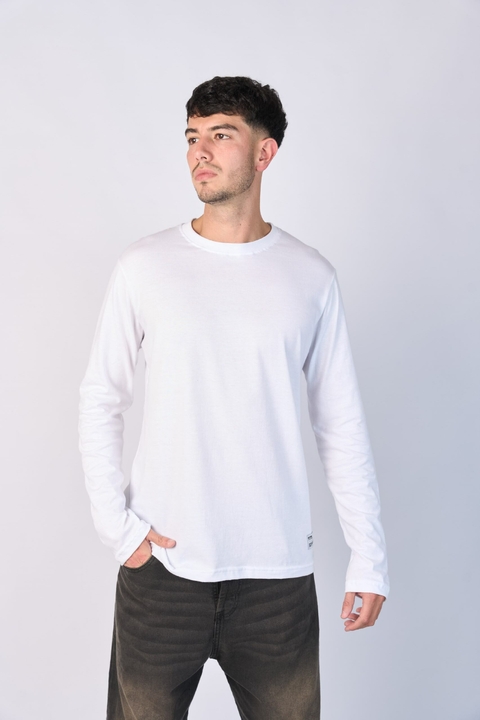 REMERA SLEEVE BLANCO