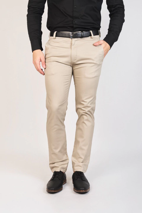 PANTALON GRECIA DE VESTIR BEIGE