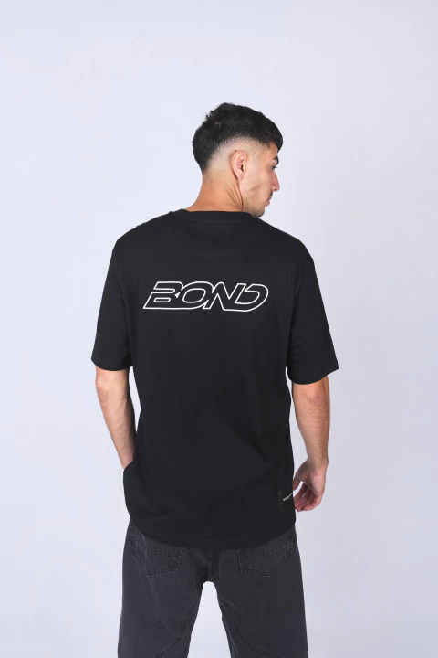 REMERA MARK REGULAR NEGRO