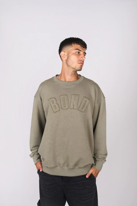 BUZO PATCH REGULAR VERDE