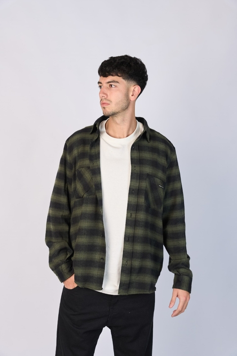 CAMISA FLANNEL VERDE