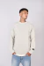 SWEATER SQUARE TEJIDO GRIS PERLA