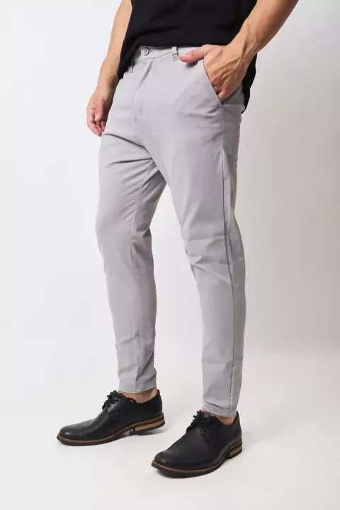 PANTALON GENOVA GRIS CLARO
