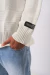 SWEATER SQUARE TEJIDO GRIS PERLA - BOND