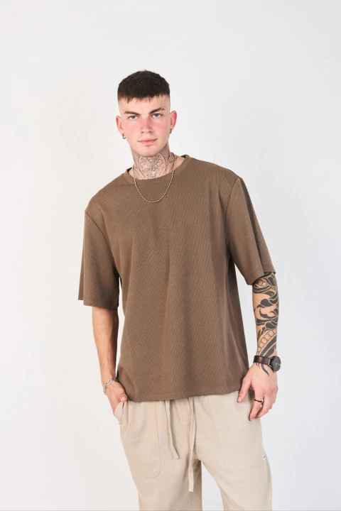 REMERA PRESTON BEIGE
