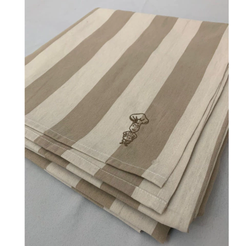 MANTEL RAYADO TUSOR 1.50 X 3MTS