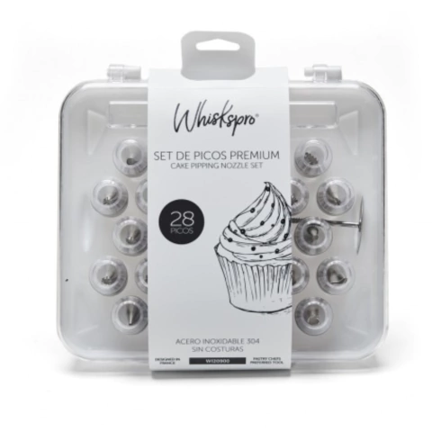 SET DE PICOS PREMIUM 28PIEZAS (ACERO INOX) - comprar online