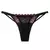 CONJUNTO CON ARO BORDADO BORDO Y NEGRO - comprar online