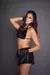 SHORT LENTEJUELAS NEGRO - comprar online