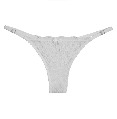 BOMBACHA REGULABLE PUNTILLA BLANCO