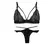 CONJUNTO TRIANGULO CON TIRAS NEGRO - comprar online