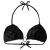 TRIANGULO TRAJE DE BAÑO NEGRO - comprar online