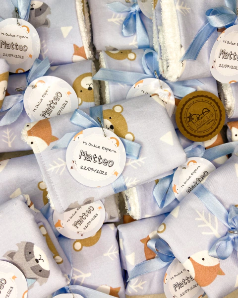 Toallitas Souvenirs Nacimiento/baby shower