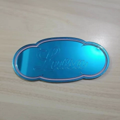 Aplique Espelhado - Frame Cinderela com Nome (1 Unid)