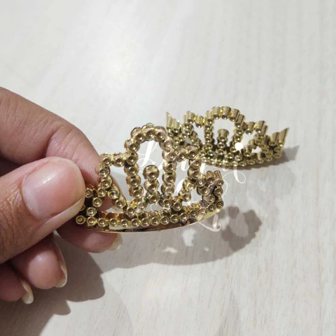 Aplique Coroa Princesa(1 unid) - comprar online