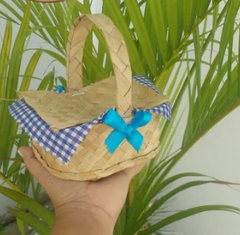 Cesta Pic Nic Artesanal Grande (1 peça)