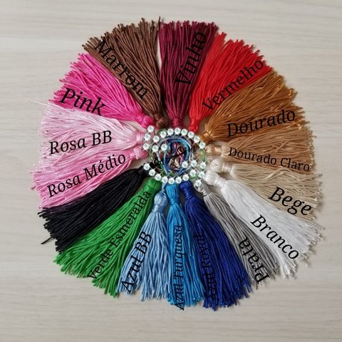 Pingente de Seda 7/8CM (Tassel) (10 Unid) - comprar online