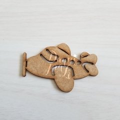 Avião MDF (1 Peça)