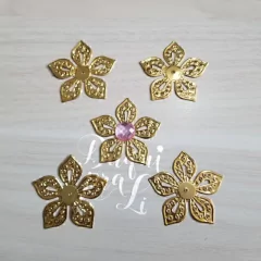tag metal flor