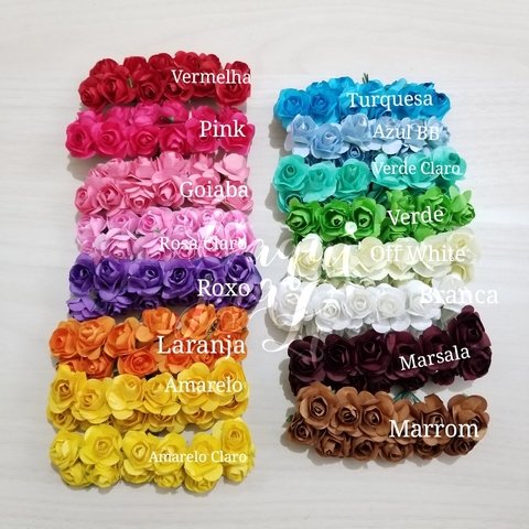 Mini Flor de papel 