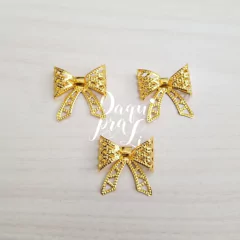 Lacinho Dourado Metal