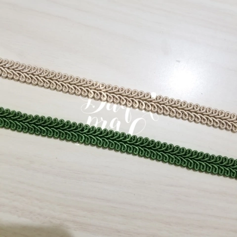 Passamanaria Bosque REF. 1834 ( 10 metros - Peça Fechada)