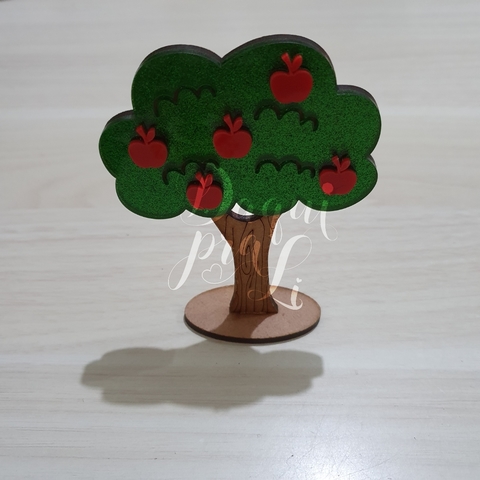 arvore mdf branca de neve