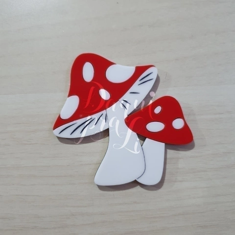 Aplique Cogumelo desenho