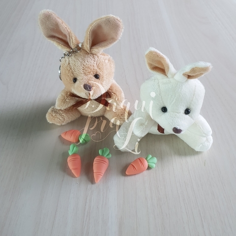 Coelho Pelúcia Sentado (1 Unid) - comprar online