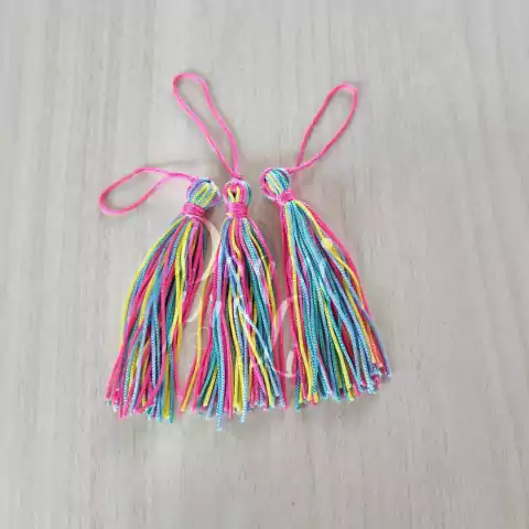Pingente Tassel Colors (10 Unid)