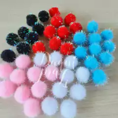 Pompom Bolinha Explosão 20mm (10 Unid)
