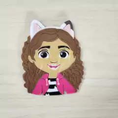 Aplique Duplo Colorido A Casa Mágica da Gabby - Personagem Gabby