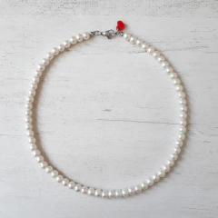 COLLAR PERLAS CLASICAS - GUAYOYITA AMULETOS