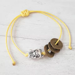 PULSERA ENERGIA ANCESTRAL AMARILLA - comprar online