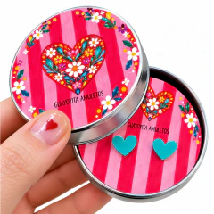 ARITO MINI CORAZON TURQUESA