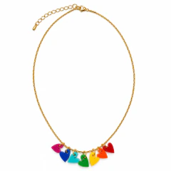 COLLAR CHAKRAS DORADO - comprar online