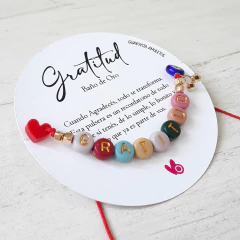 PULSERA ANKARA GRATITUD en internet
