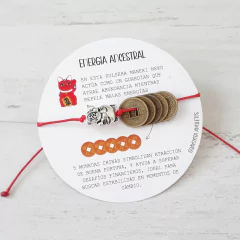 PULSERA ENERGIA ANCESTRAL ROJA - comprar online