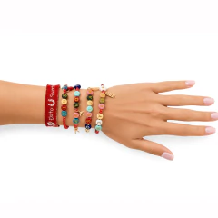 PULSERA DIOS - GUAYOYITA AMULETOS