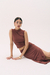 Pollera Gaia - Chocolate - comprar online