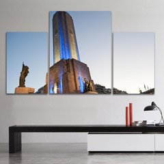 Cuadros Trípticos Monumento a la Bandera Argentina en internet
