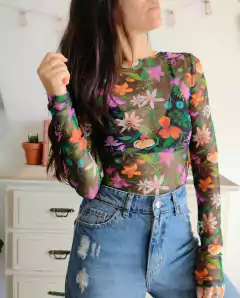 Remera Microtul Pasionaria - comprar online